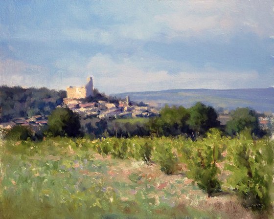 Vignes vers Châteauneuf-du-Pape