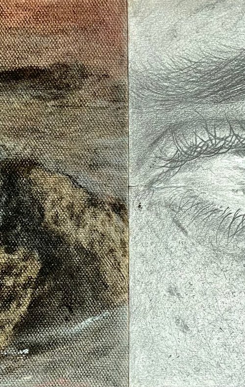 Eye and Sea by Mazen Ghurbal