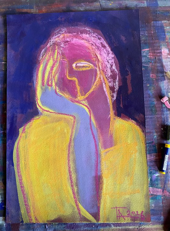 Lady in Yellow