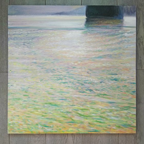 "LAKE" BASED ON THE WORKS OF G. KLIMT