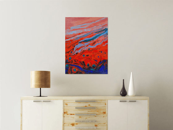 Red Sky III 60x80cm