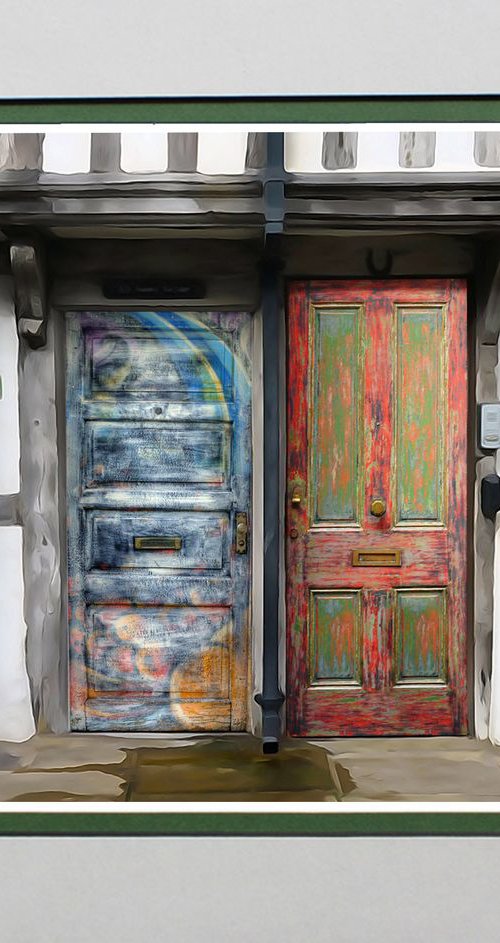 Two doors by Robin Clarke