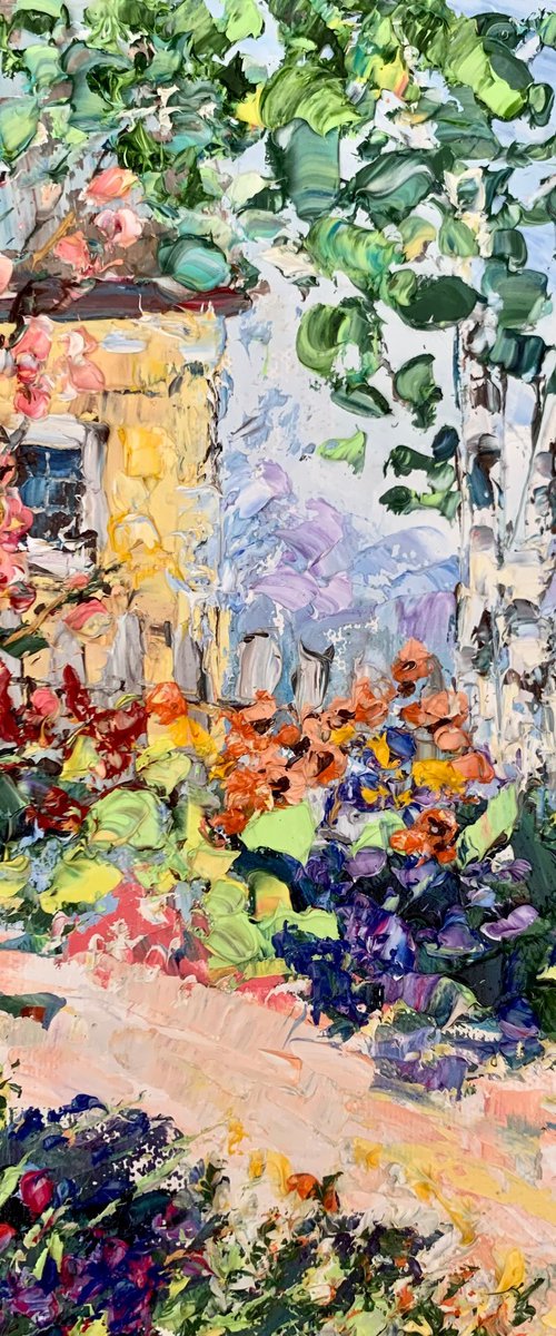 Garden in bloom by Vilma Gataveckienė