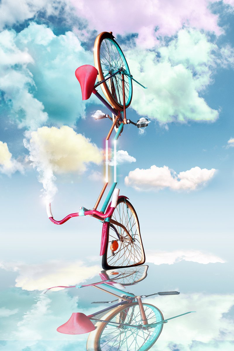 Bicycle Stand by Vanessa Stefanova