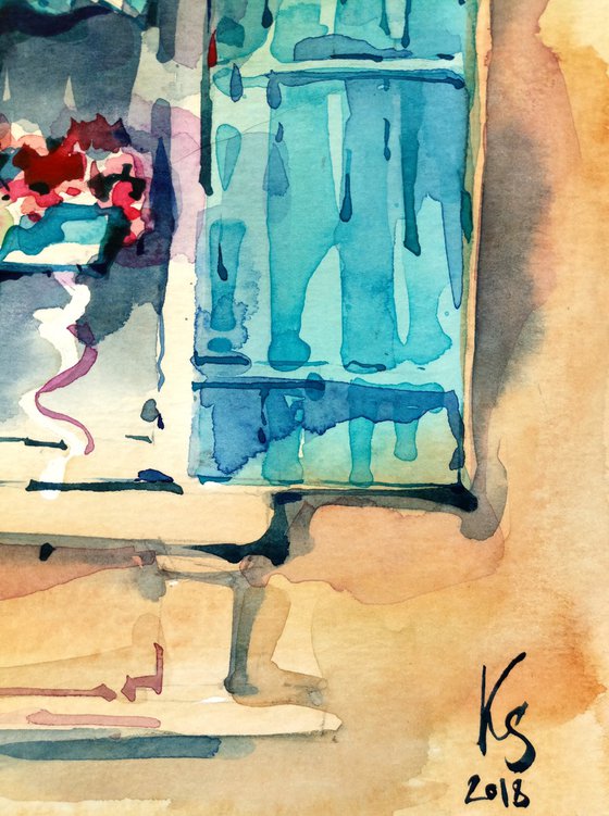 Diptych ‘Summer in Provence’
