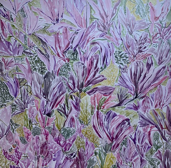 'Water Night Flowers'