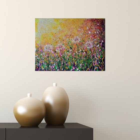 Abstract Windflowers - Home Decor