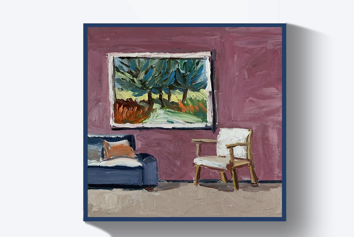 Art Room Interior. By Vita Schagen, 10 X 10, Artwork For Sale On Artfinder