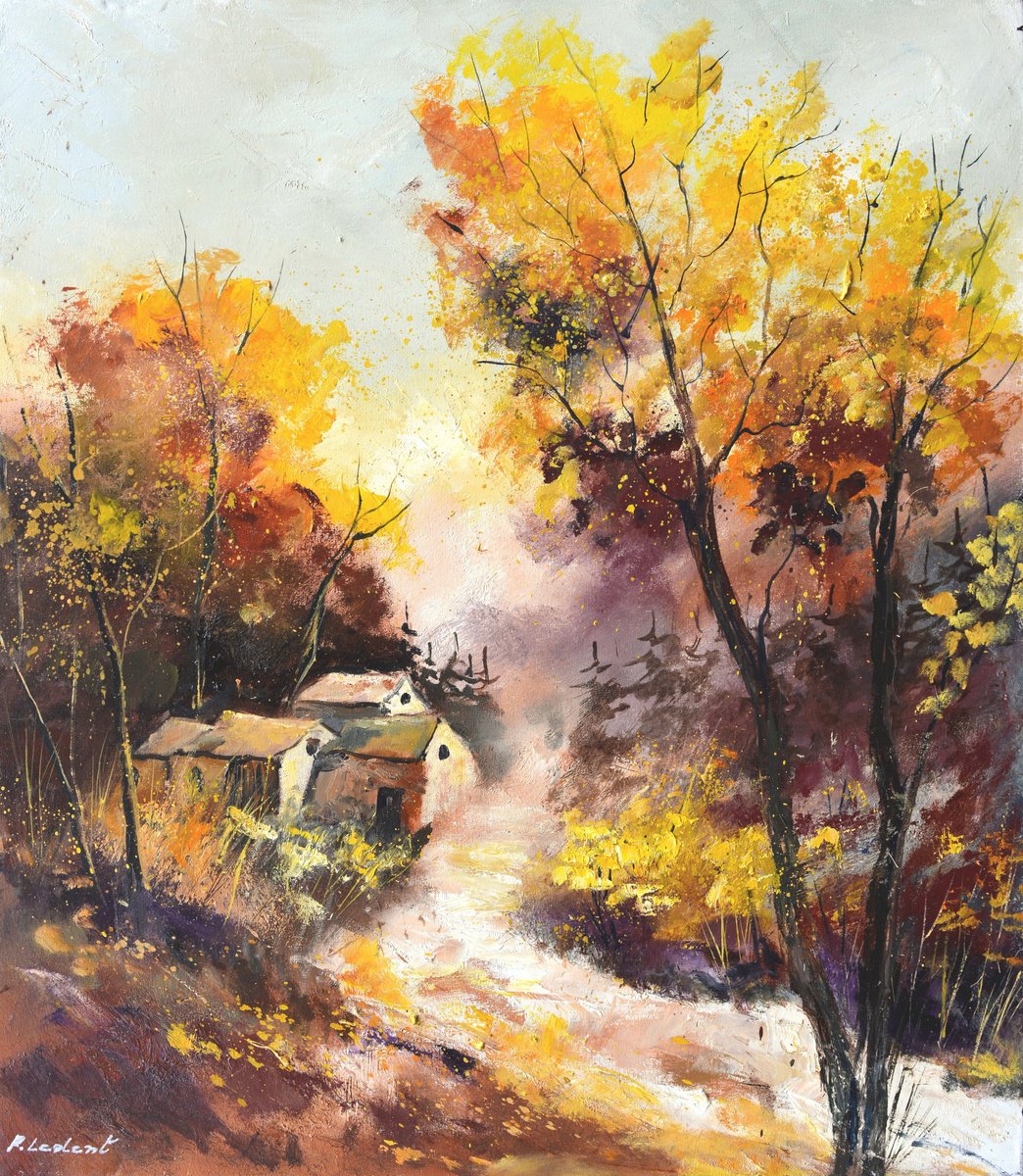 Autumn 7823 By Pol Henry Ledent, 28 X 31, Artwork For Sale On Artfinder