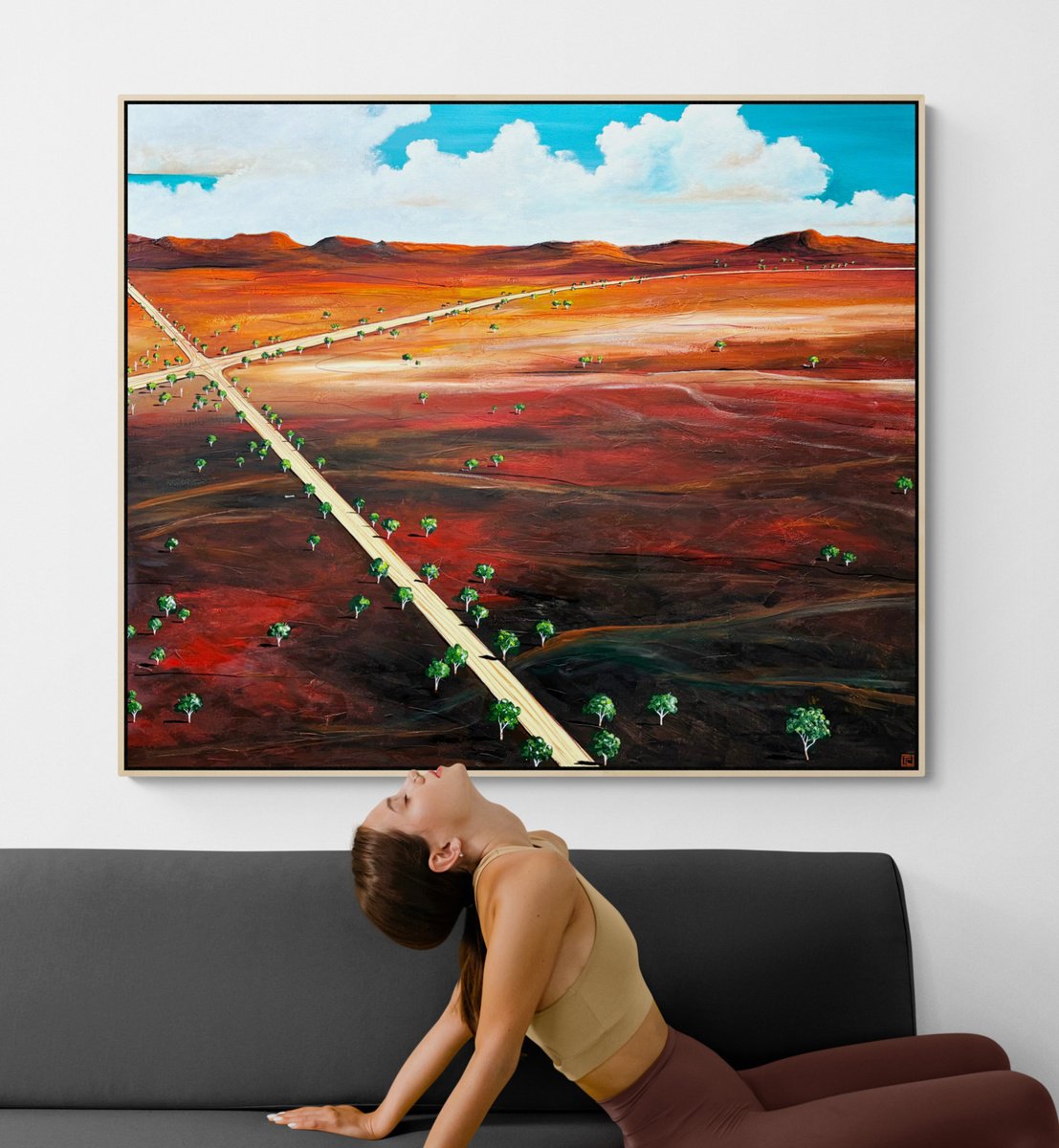 Horizons Of Decision By Tania Chanter, 47 X 39, Artwork For Sale On Artfinder