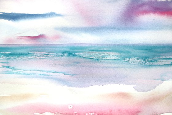 Abstract Seascape "Cascade"