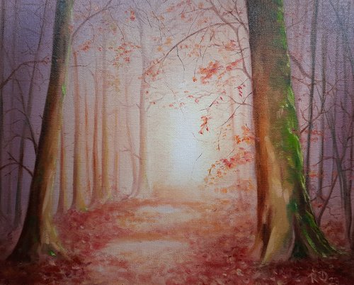 Path to the light by Renate Dohr