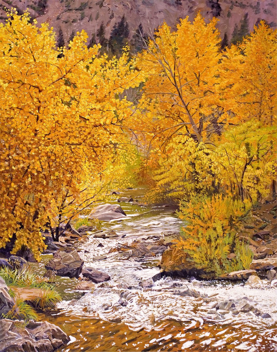 Fall on Bear Creek by Daniel Fishback