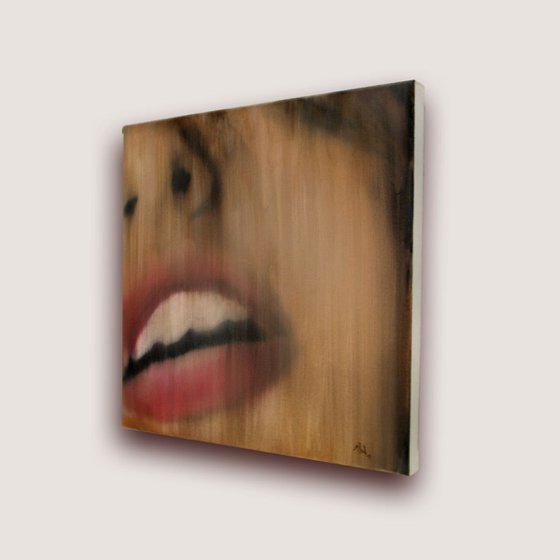 Portrait Painting - Lips