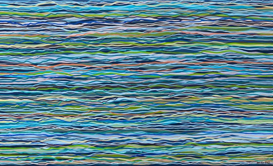 Splash- 152 x 92cm acrylic on canvas