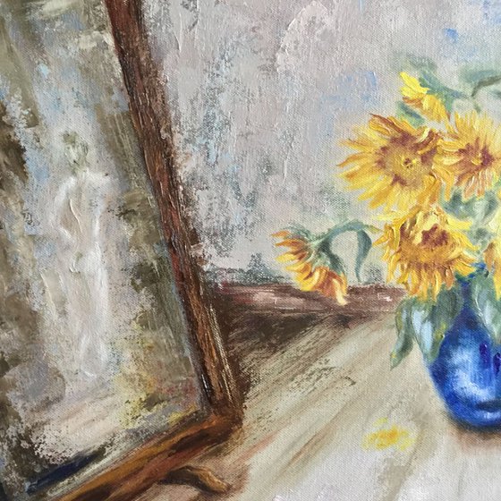 Yesterday's Gone  Impressionist Flowers / Still Life