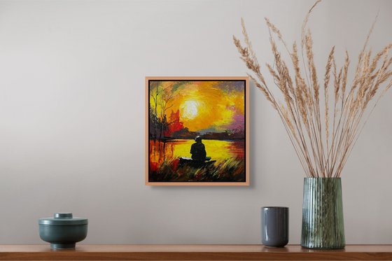 Meditation at Sunset