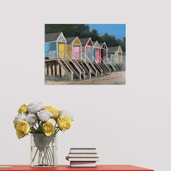Beach Huts at Wells