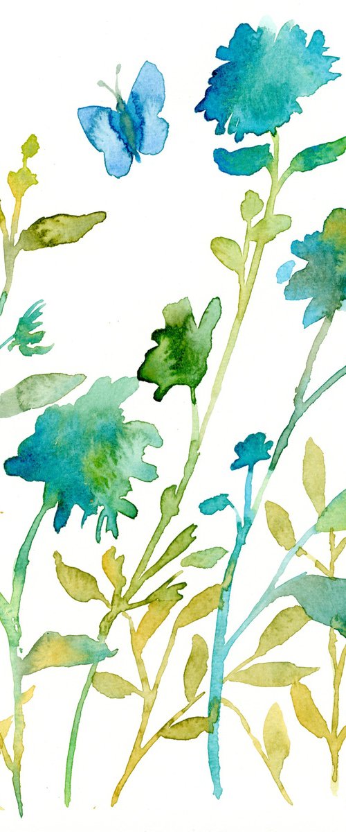 Cornflowers by Lisa Mann