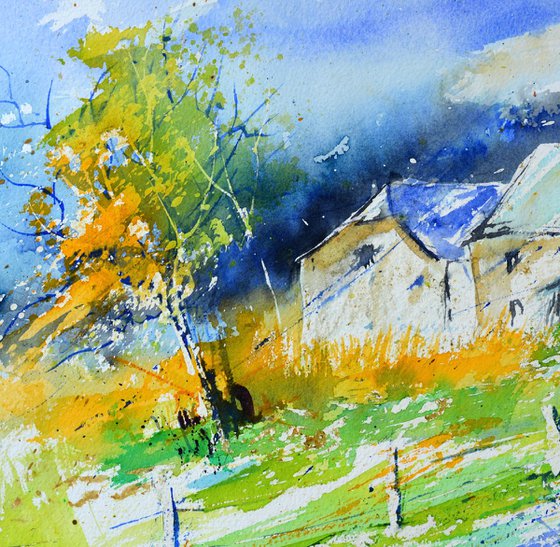 Summer  watercolor
