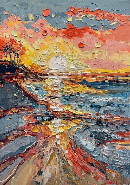 Sea Sunrise by Sandra Zekk