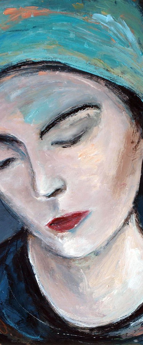 L'une (4) ~ woman portrait, figure study by Catalin Ilinca