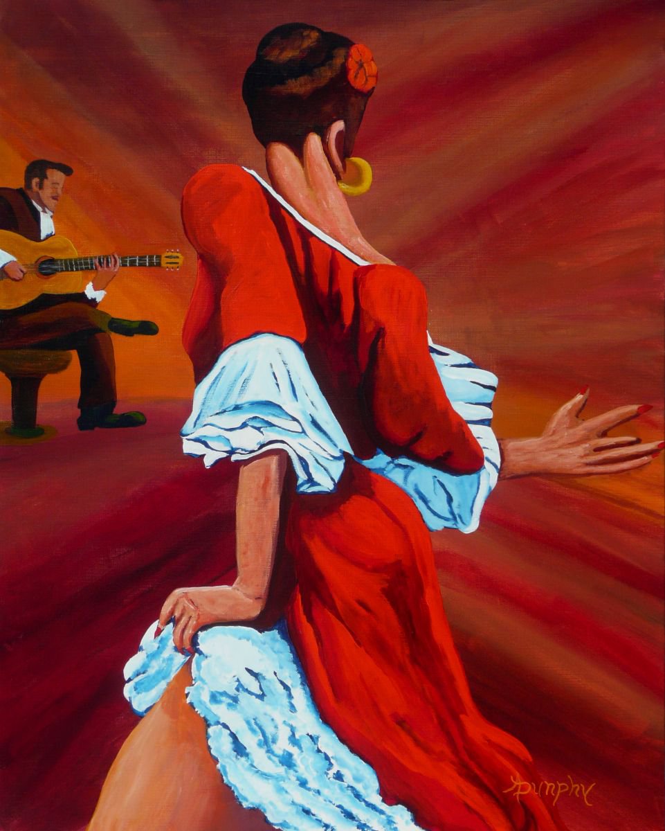 Dancing in Red by Dunphy Fine Art