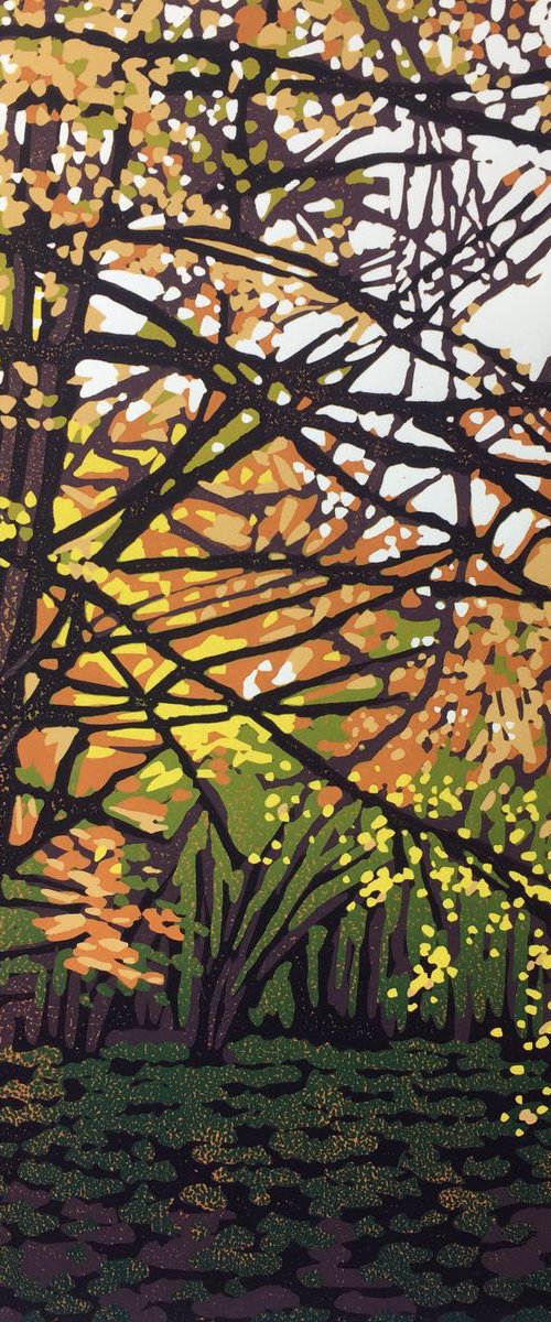 Golden Leaves by Alexandra Buckle