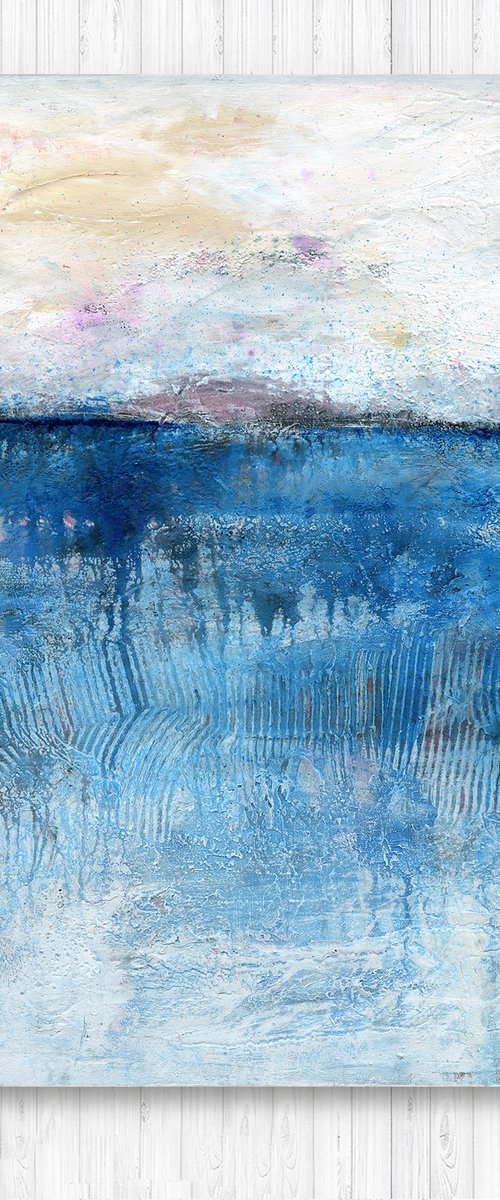 Endless Dream - Textural Abstract Painting by Kathy Morton Stanion by Kathy Morton Stanion