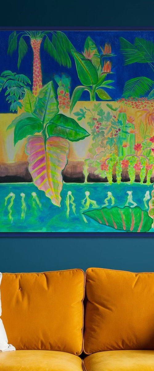 ‘Nightfall Glowpool’ by Kathryn Sillince