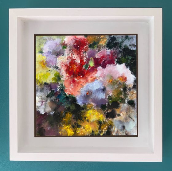 Abstract floral arrangement