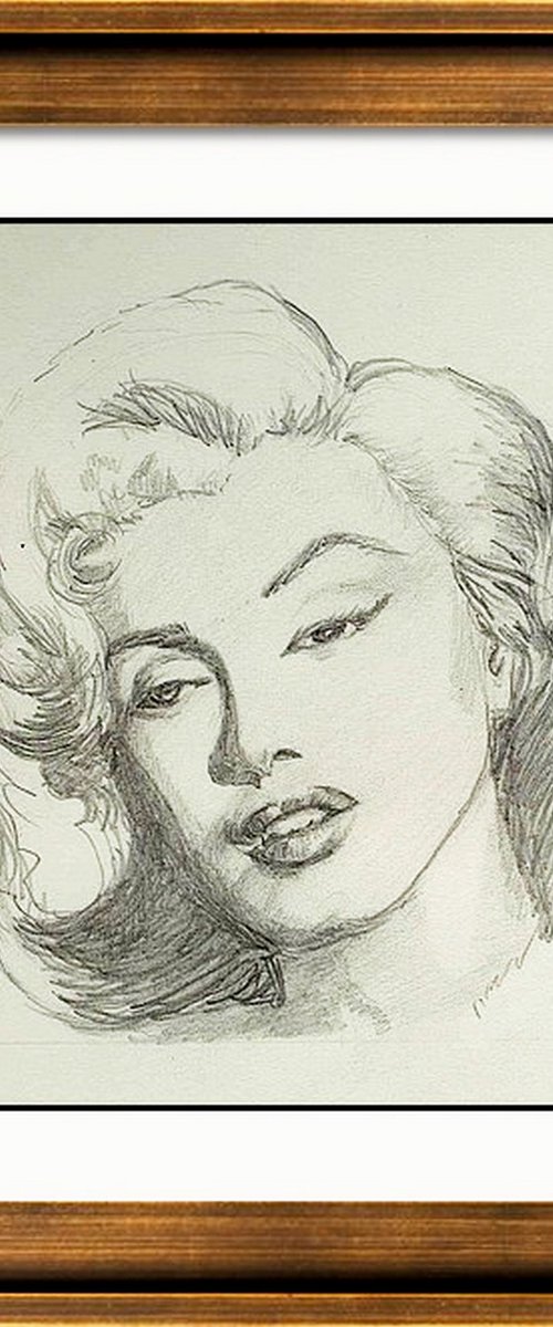 Marilyn Monroe by Asha Shenoy