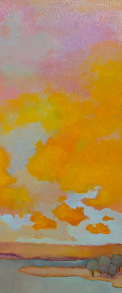 Orange Sadness. by Veta Barker