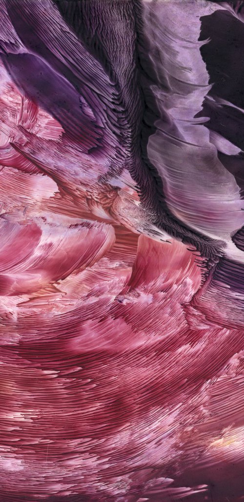Encaustic Abstract 7 by Alona Hryn