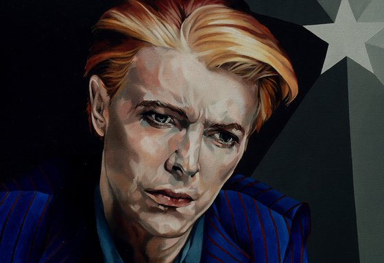 Bowie In Blue