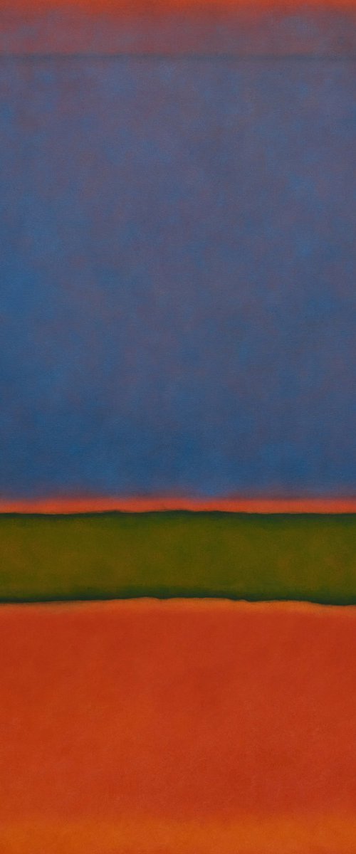 Blue Green Red by Nataliia Sydorova