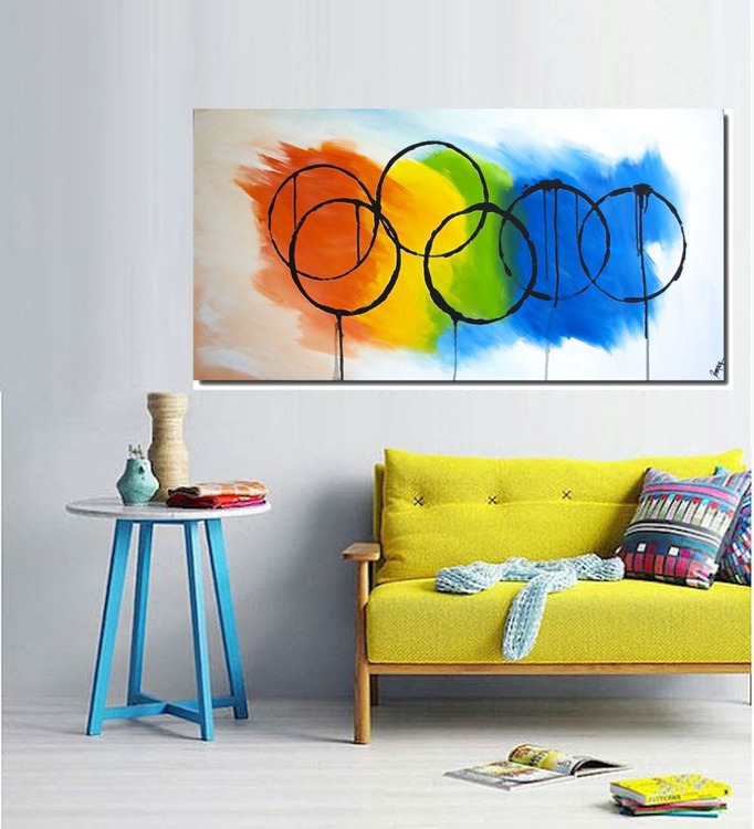 Contemporary Art Modern Art Abstract Art Larg Artfinder