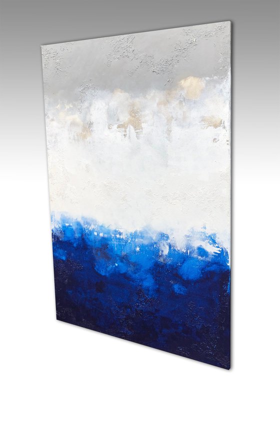 beyond raw blue (120 x 80 cm) Dee Brown Artworks