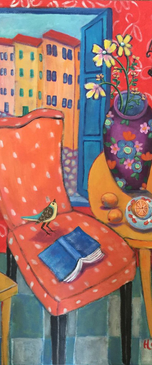 Salon  of Many Colors by Holly Wojahn