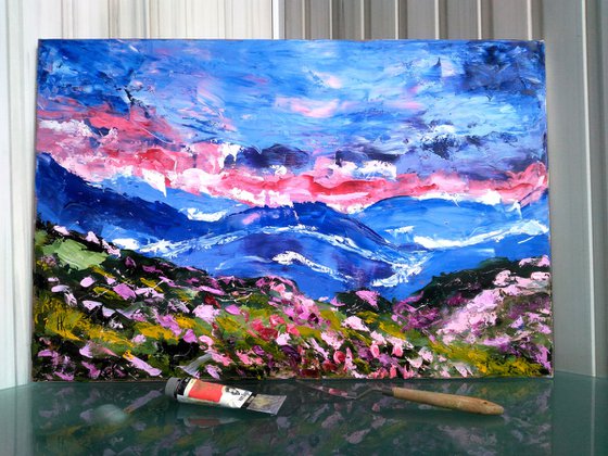 Appalachian Mountains Original Painting