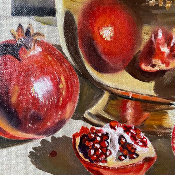 Brass and Pomegranates