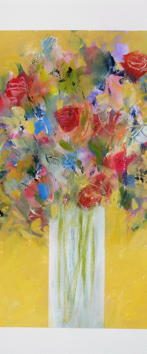 Mixed Flowers II by Jan Rippingham