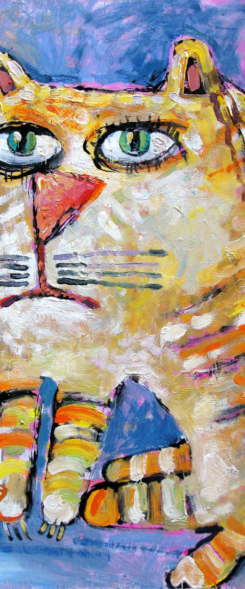 Cat stories #44 by Nikita Ostapenco
