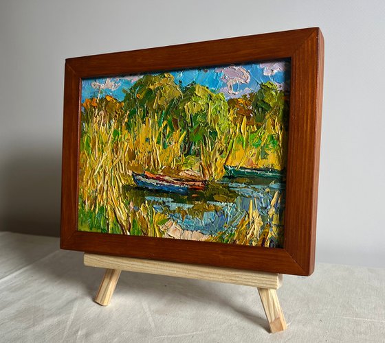 Boats on the shore