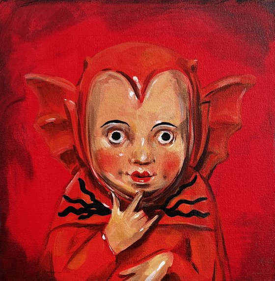 Devil Child 20x20cm