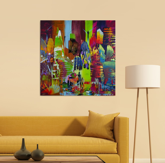 London Landmarks Skyline 536