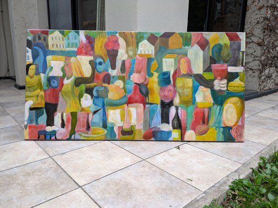 Figurative town