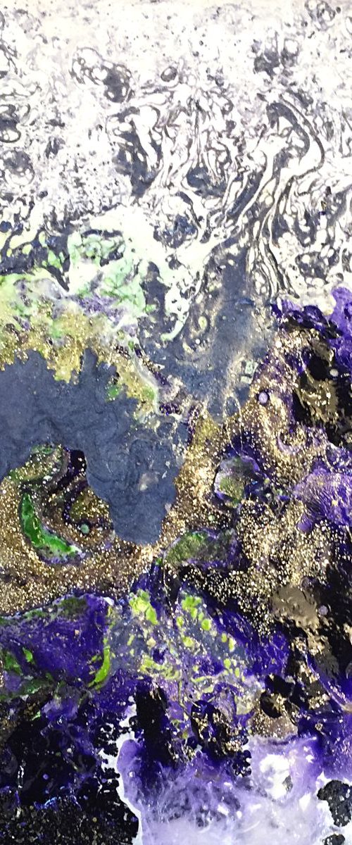 Bayou Jewels, 15 x 15cm, perfect small art gift by Corinne Natel