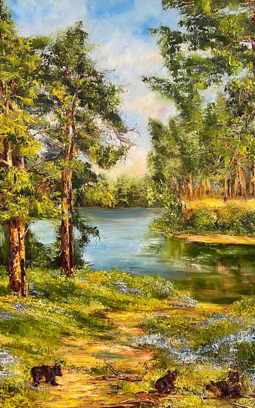 A Path to the Lake by Diana Malivani