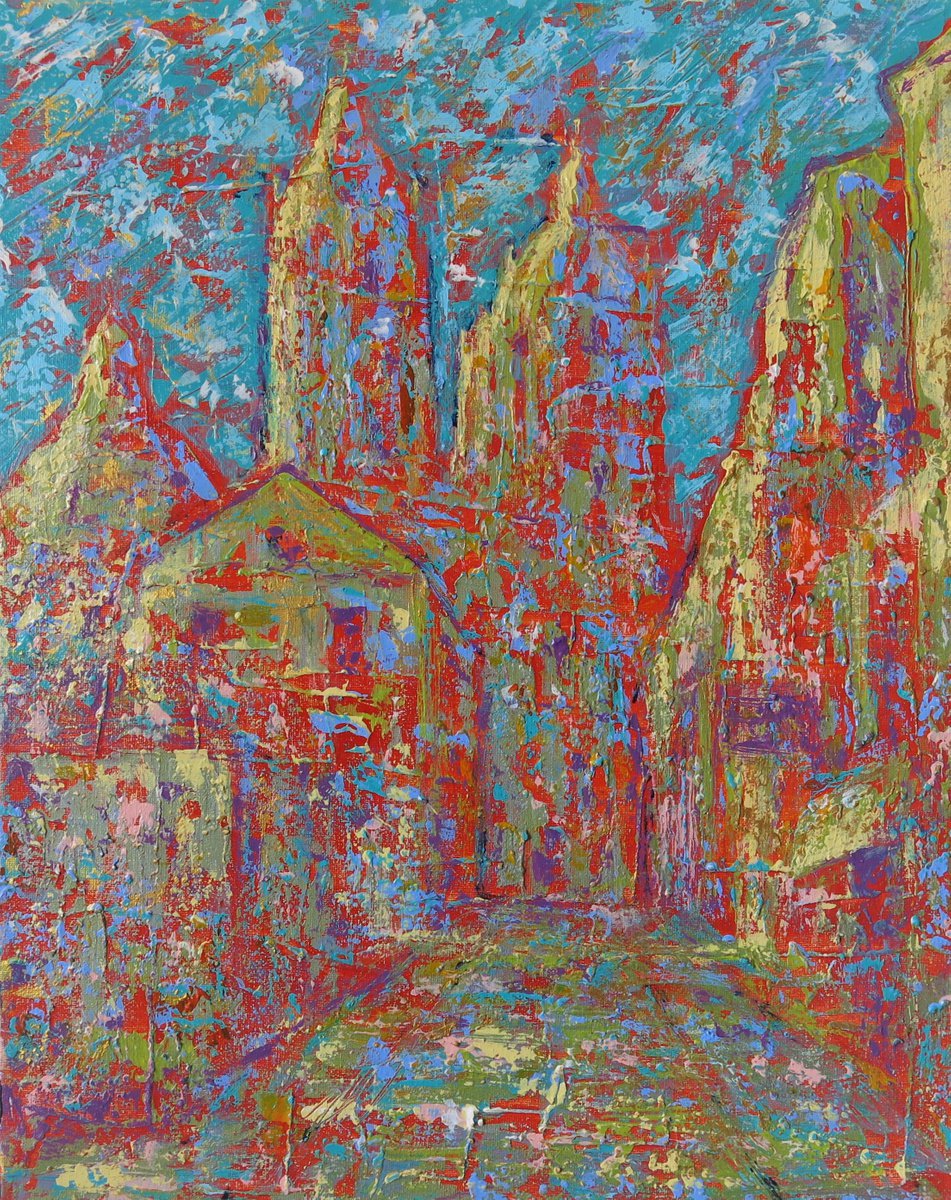 Salamanca cityscape by Denis Kuvayev
